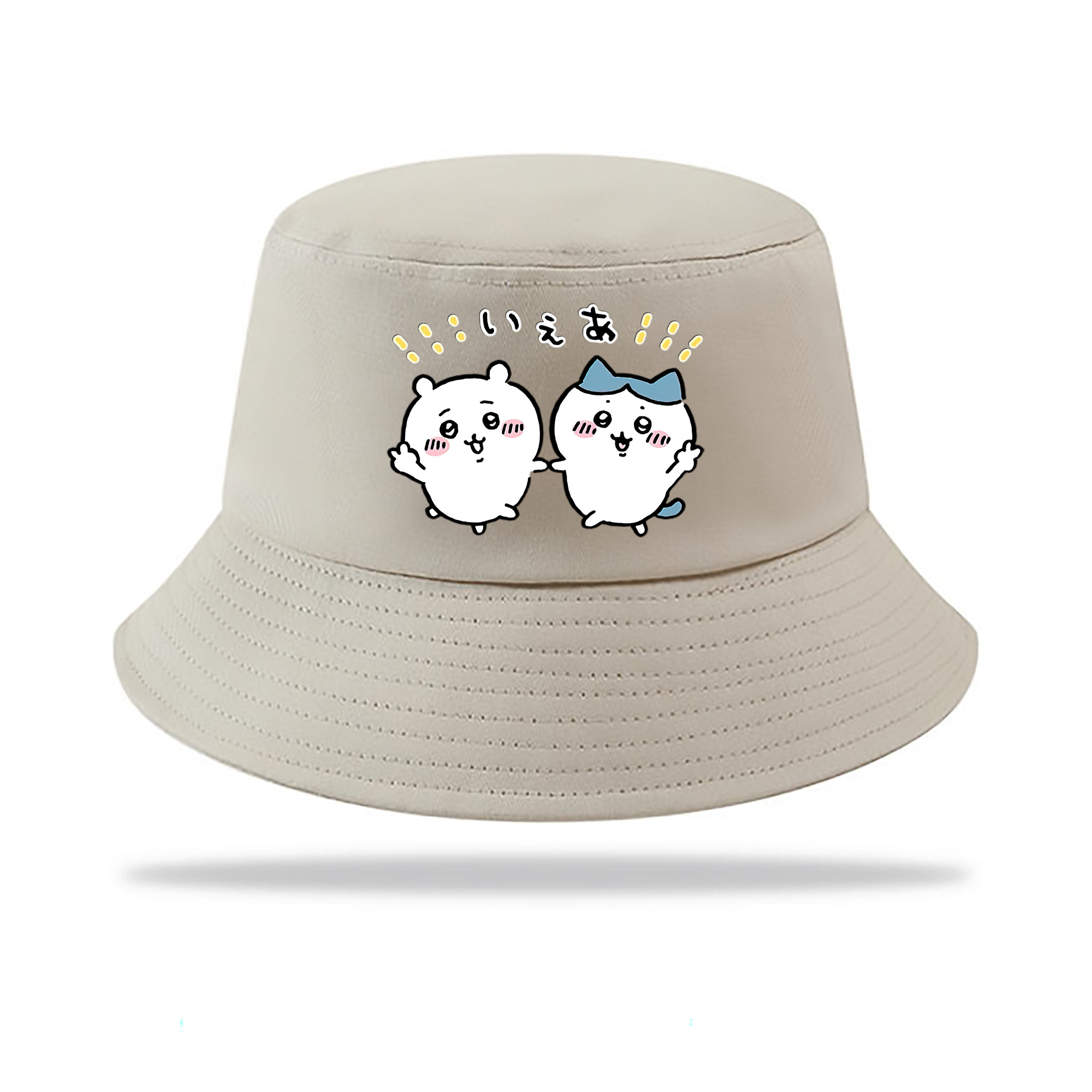 （画像用） ちいかわ ハチワレ Chii-kawa hachiware アウトドア日除けバケットハット